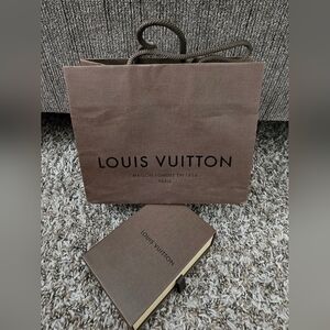 Louis Vuitton Box & Shopping Bag